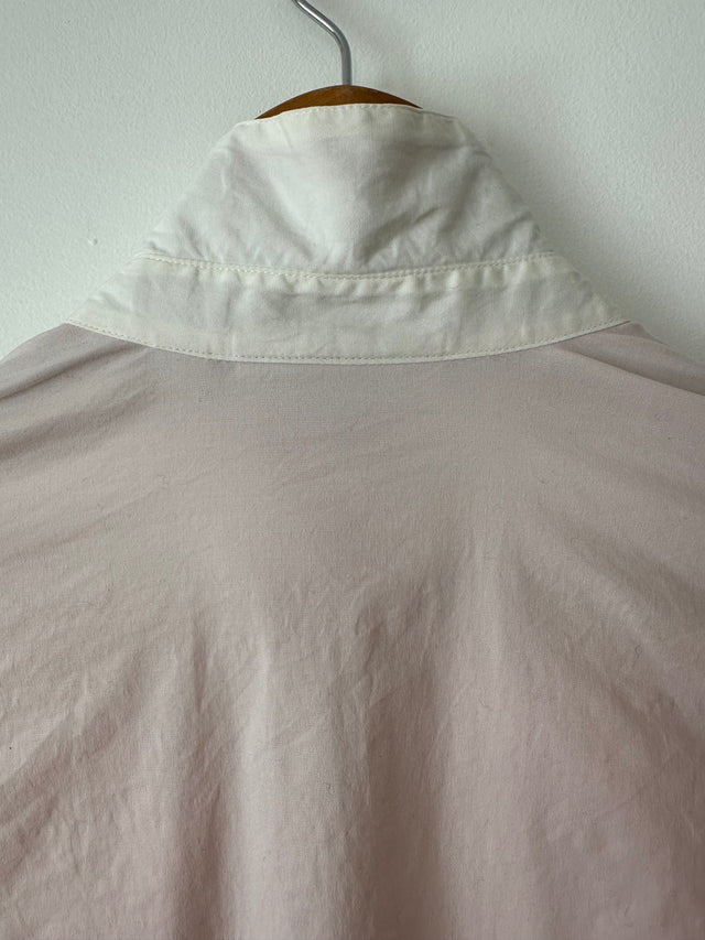 COUNTRY ROAD - 2004 VINTAGE CONTRAST COLLAR SHIRT - PINK / WHITE COLLAR - M-Shirts-UPTOWN VINTAGE-UPTOWN LOCAL