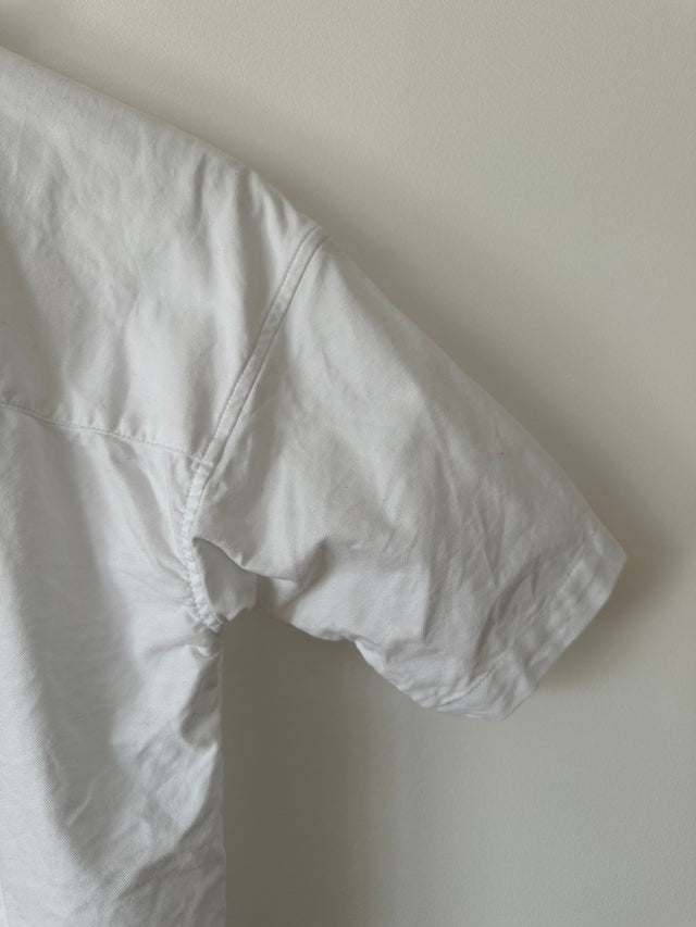 VANISHING ELEPHANT - S/S OXFORD SHIRT - WHITE - 10-Shirts-UPTOWN VINTAGE-UPTOWN LOCAL