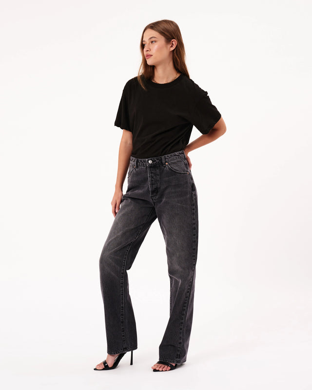 ROLLAS - 90s Relaxed - Worn Black-Denim-Rolla's-24-UPTOWN LOCAL