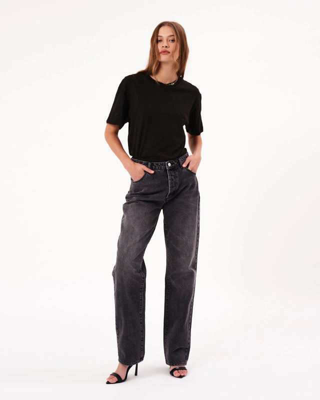 ROLLAS - 90s Relaxed - Worn Black-Denim-Rolla's-24-UPTOWN LOCAL