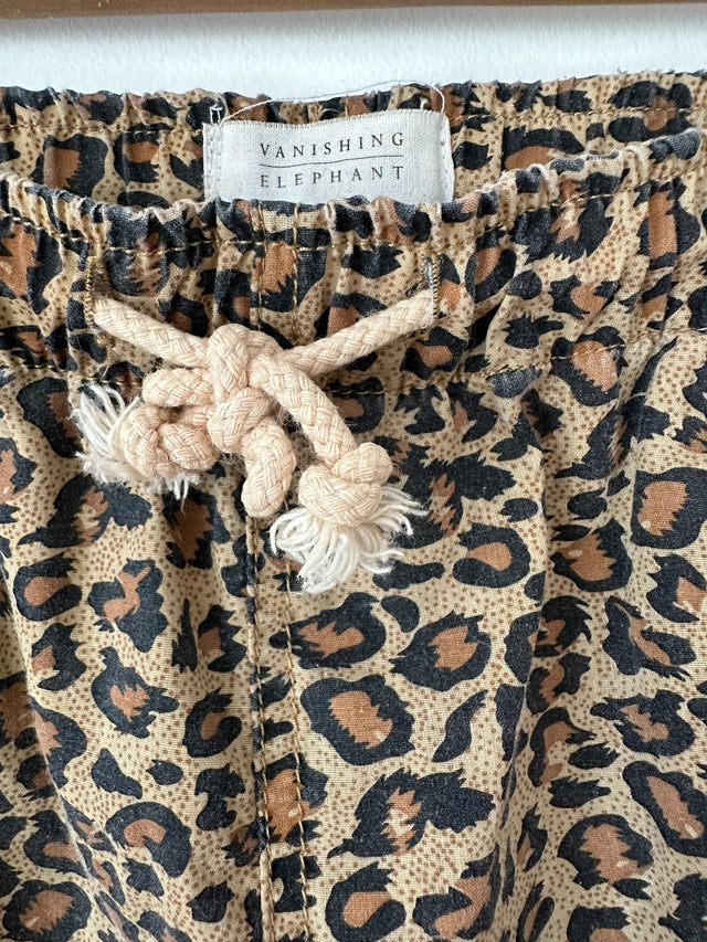 VANISHING ELEPHANT - LEOPARD PRINT SWIM SHORTS - 30-Shorts-UPTOWN VINTAGE-UPTOWN LOCAL