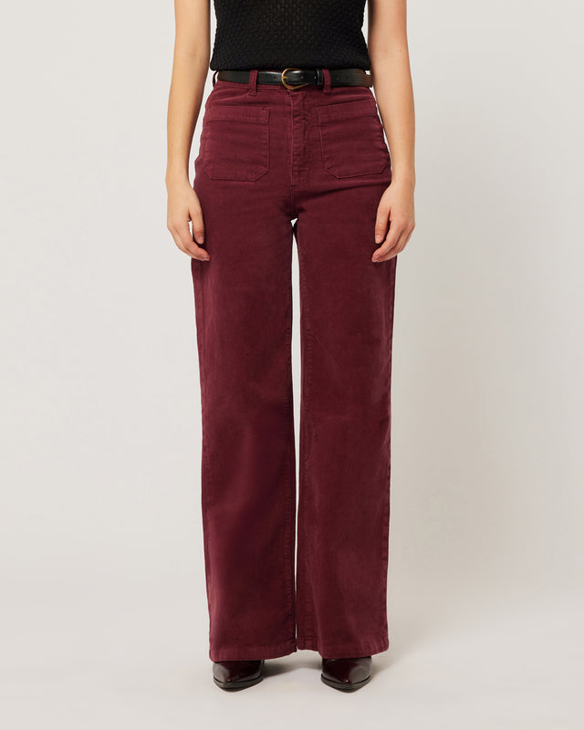 ROLLAS - Sailor Long Cord - Oxblood-Denim-Rolla's-24-UPTOWN LOCAL