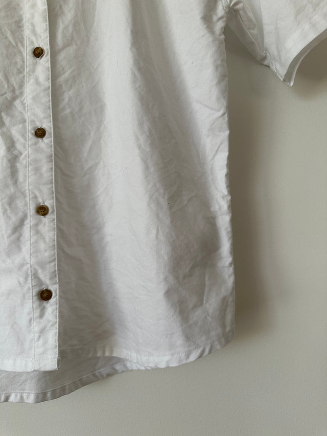 VANISHING ELEPHANT - S/S OXFORD SHIRT - WHITE - 10-Shirts-UPTOWN VINTAGE-UPTOWN LOCAL