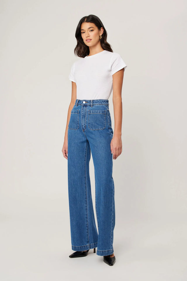 ROLLAS - Sailor Jean Long - Ashley Blue-Denim-Rolla's-24-UPTOWN LOCAL