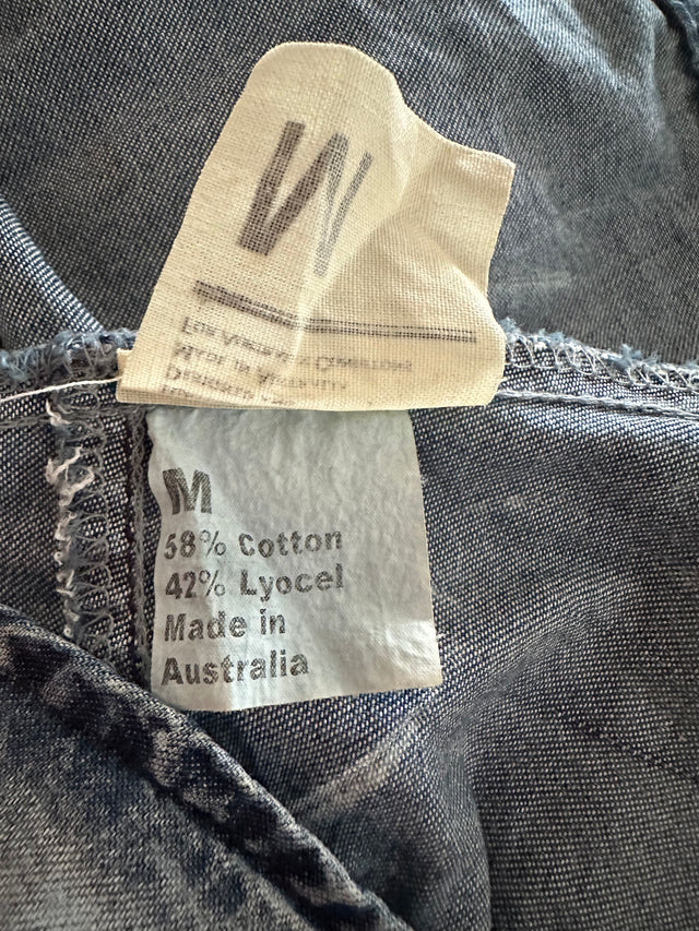 NOBODY DENIM - DENIM SHIRT - M-Shirts-UPTOWN VINTAGE-UPTOWN LOCAL