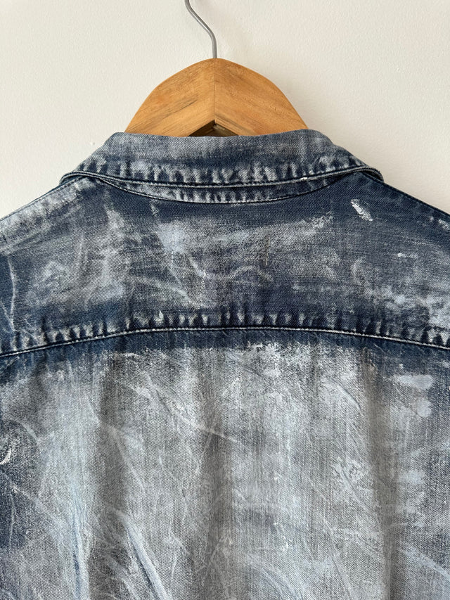 NOBODY DENIM - DENIM SHIRT - M-Shirts-UPTOWN VINTAGE-UPTOWN LOCAL