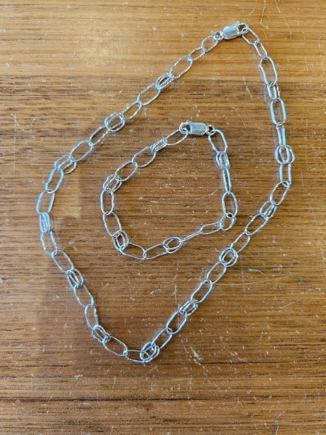 Diera 'Precious' Chain - Sterling Silver-Jewellery-Málm Adorn-UPTOWN LOCAL