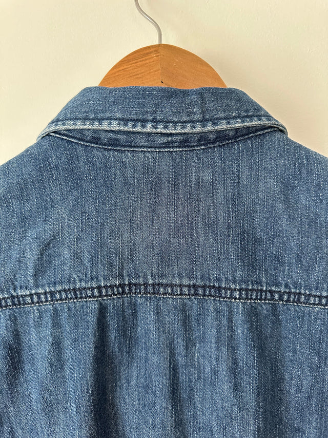CHEAP MONDAY - DENIM SHIRT - S-Shirts-UPTOWN VINTAGE-UPTOWN LOCAL
