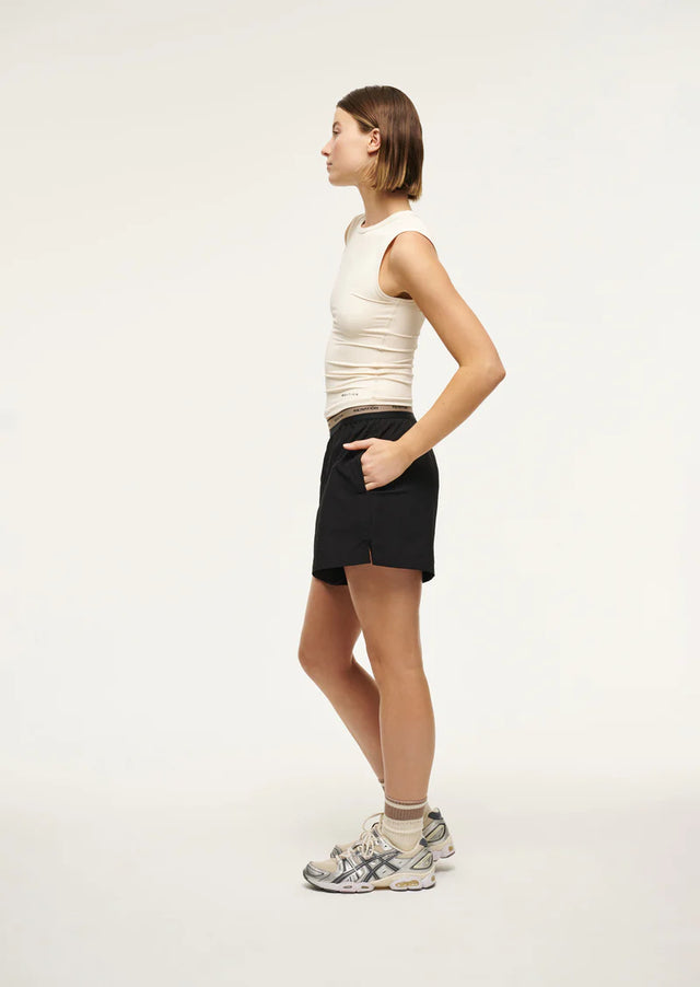 PE NATION - Avant Short Black-Activewear-PE Nation-XS-UPTOWN LOCAL