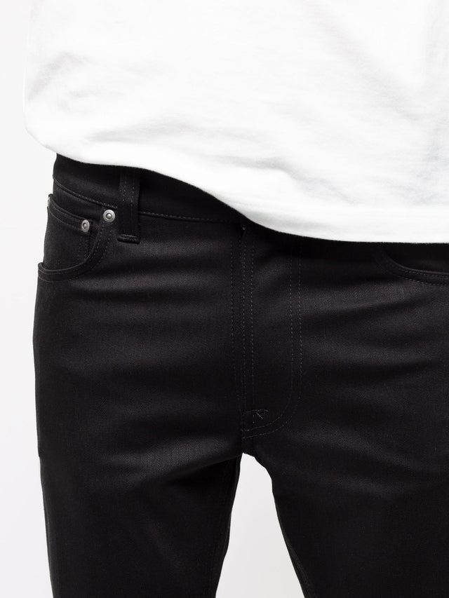 NUDIE JEANS - Lean Dean Dry Cold Black-Denim-Nudie Jeans-28/32-UPTOWN LOCAL