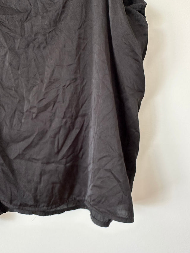 NOBODY DENIM - SILK CAMI TOP - BLACK - M-Shirts-UPTOWN VINTAGE-UPTOWN LOCAL