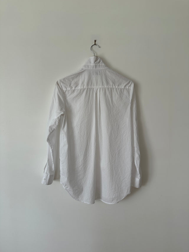 CHEAP MONDAY - OVERSIZED COTTON SHIRT - WHITE - S-Shirts-UPTOWN VINTAGE-UPTOWN LOCAL