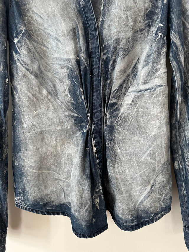 NOBODY DENIM - DENIM SHIRT - M-Shirts-UPTOWN VINTAGE-UPTOWN LOCAL