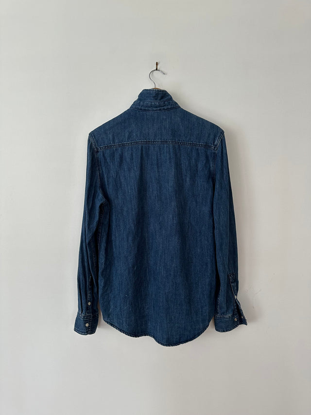CHEAP MONDAY - DENIM SHIRT - S-Shirts-UPTOWN VINTAGE-UPTOWN LOCAL