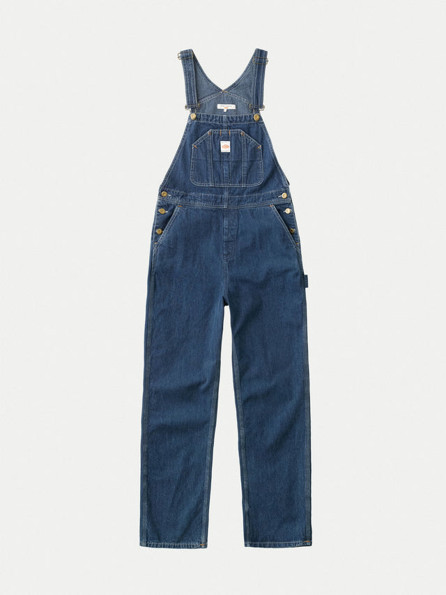 Astrid Denim Dungarees UD - Blue-Denim-Nudie Jeans-XS-UPTOWN LOCAL