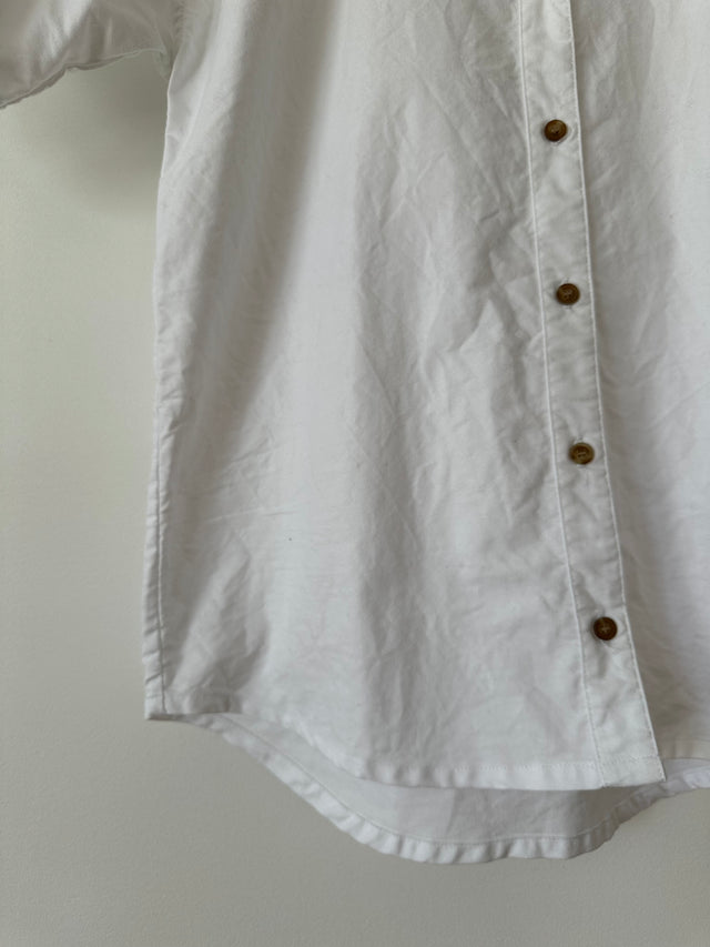VANISHING ELEPHANT - S/S OXFORD SHIRT - WHITE - 10-Shirts-UPTOWN VINTAGE-UPTOWN LOCAL