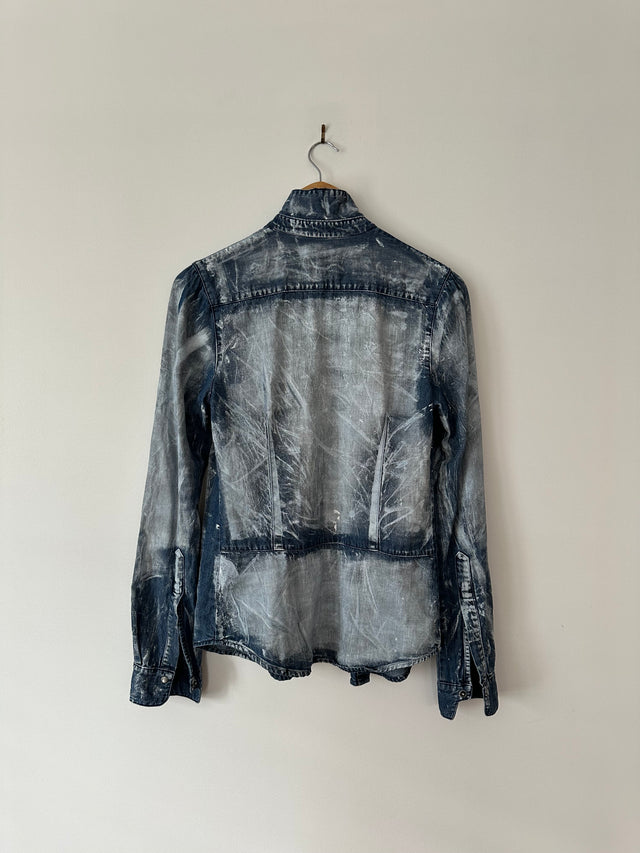 NOBODY DENIM - DENIM SHIRT - M-Shirts-UPTOWN VINTAGE-UPTOWN LOCAL