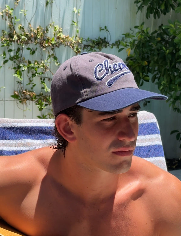 MR SIMPLE - CHEERS 5 PANEL CAP - CHARCOAL-Hats-Mr. Simple-UPTOWN LOCAL