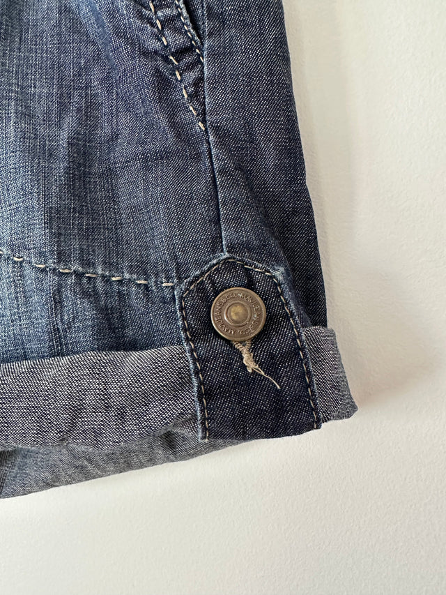 MAVI - DENIM SHORTS - WASHED BLUE - 29 / 11-Shorts-UPTOWN VINTAGE-UPTOWN LOCAL