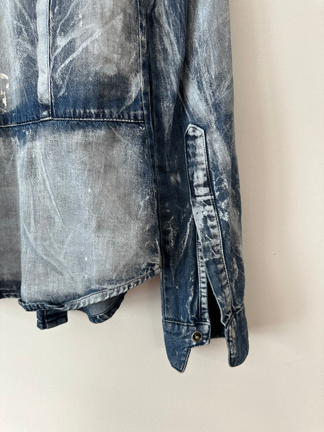 NOBODY DENIM - DENIM SHIRT - M-Shirts-UPTOWN VINTAGE-UPTOWN LOCAL