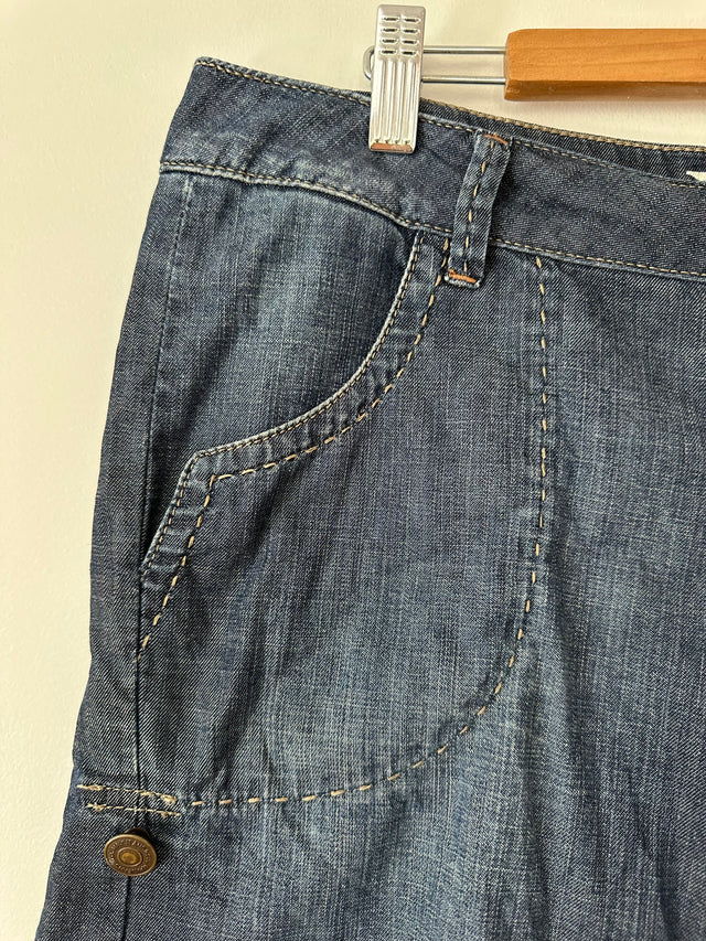 MAVI - DENIM SHORTS - WASHED BLUE - 29 / 11-Shorts-UPTOWN VINTAGE-UPTOWN LOCAL