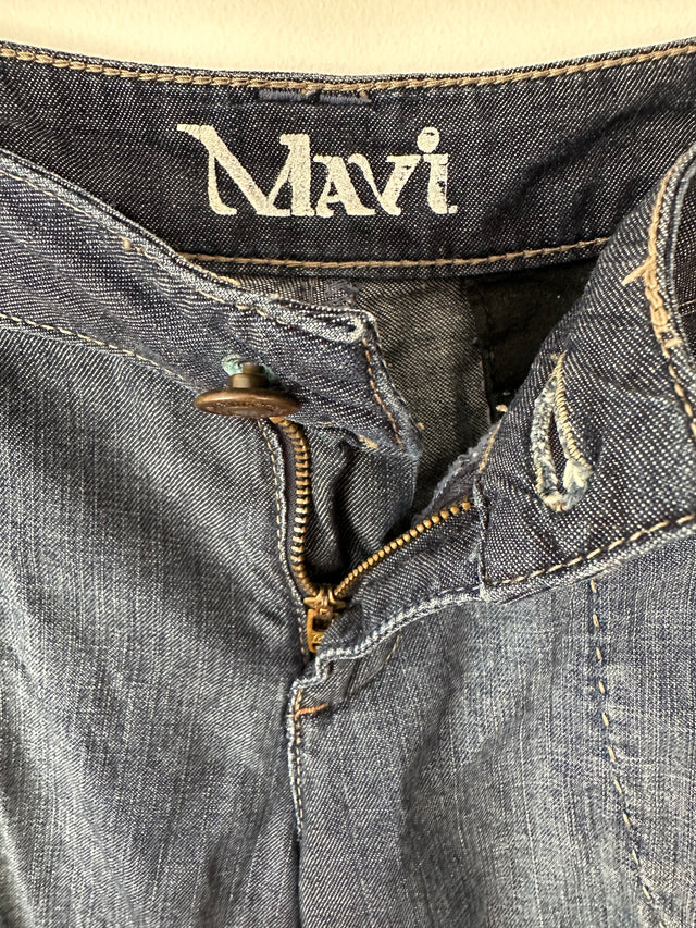 MAVI - DENIM SHORTS - WASHED BLUE - 29 / 11-Shorts-UPTOWN VINTAGE-UPTOWN LOCAL