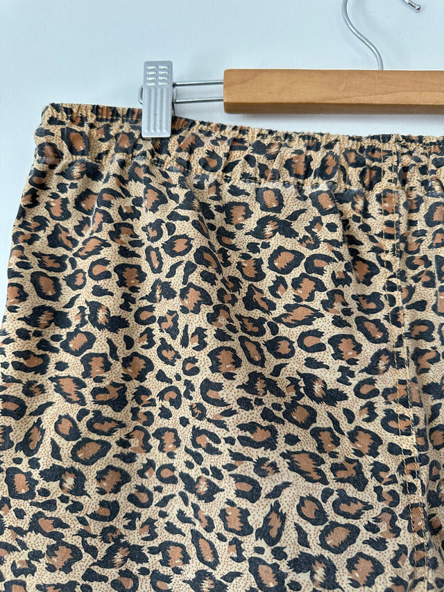 VANISHING ELEPHANT - LEOPARD PRINT SWIM SHORTS - 30-Shorts-UPTOWN VINTAGE-UPTOWN LOCAL
