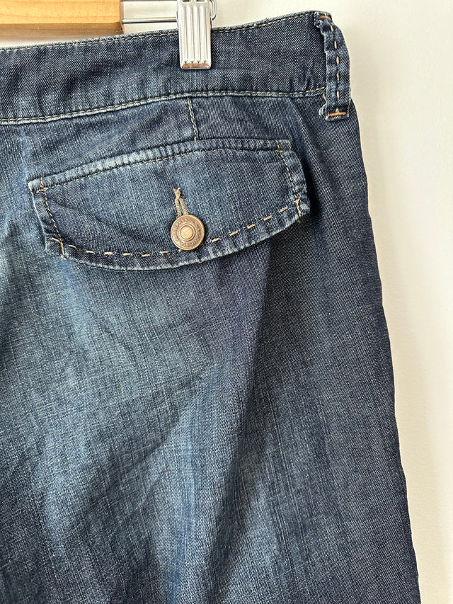 MAVI - DENIM SHORTS - WASHED BLUE - 29 / 11-Shorts-UPTOWN VINTAGE-UPTOWN LOCAL