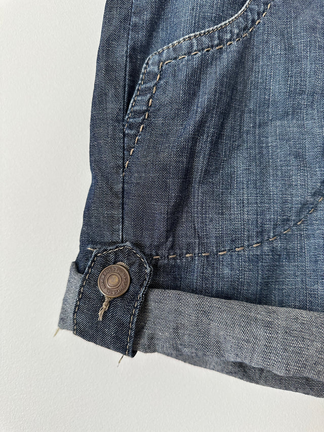 MAVI - DENIM SHORTS - WASHED BLUE - 29 / 11-Shorts-UPTOWN VINTAGE-UPTOWN LOCAL