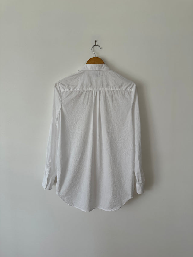 CHEAP MONDAY - OVERSIZED COTTON SHIRT - WHITE - S-Shirts-UPTOWN VINTAGE-UPTOWN LOCAL