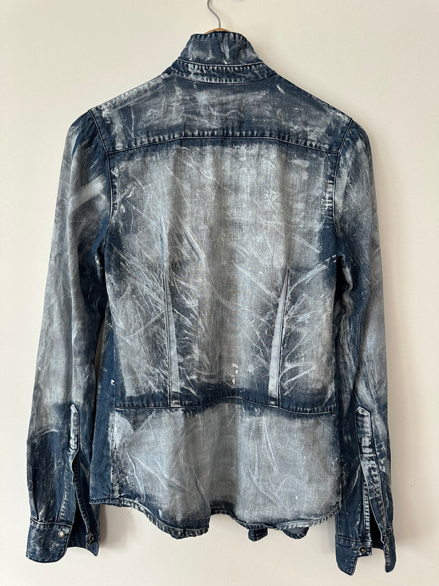 NOBODY DENIM - DENIM SHIRT - M-Shirts-UPTOWN VINTAGE-UPTOWN LOCAL