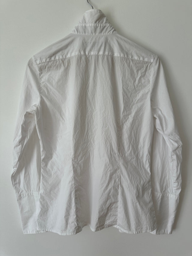 COUNTRY ROAD - 2006 VINTAGE TUXEDO SLIM SHIRT - WHITE - M-Shirts-UPTOWN VINTAGE-UPTOWN LOCAL