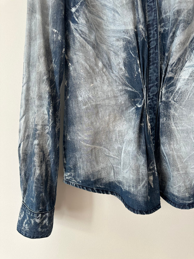 NOBODY DENIM - DENIM SHIRT - M-Shirts-UPTOWN VINTAGE-UPTOWN LOCAL