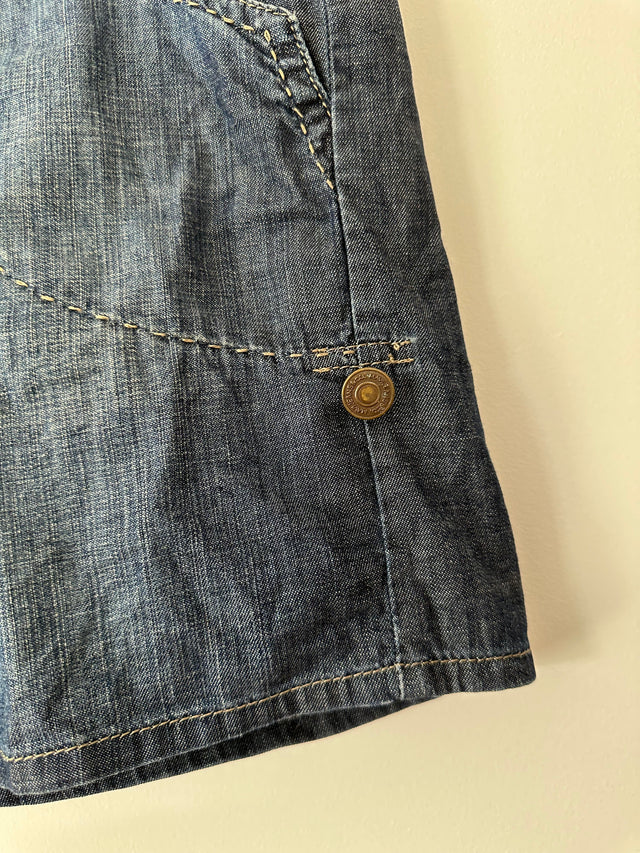 MAVI - DENIM SHORTS - WASHED BLUE - 29 / 11-Shorts-UPTOWN VINTAGE-UPTOWN LOCAL