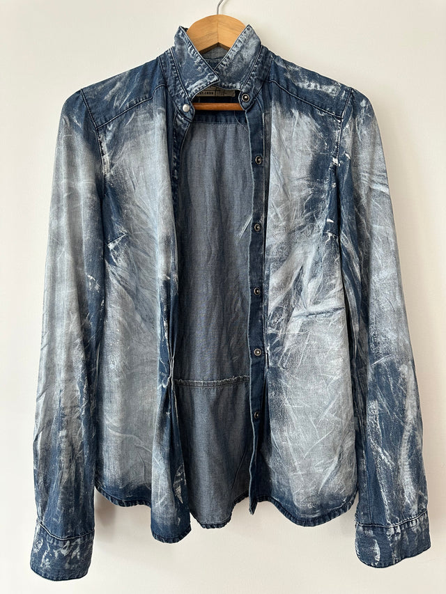 NOBODY DENIM - DENIM SHIRT - M-Shirts-UPTOWN VINTAGE-UPTOWN LOCAL