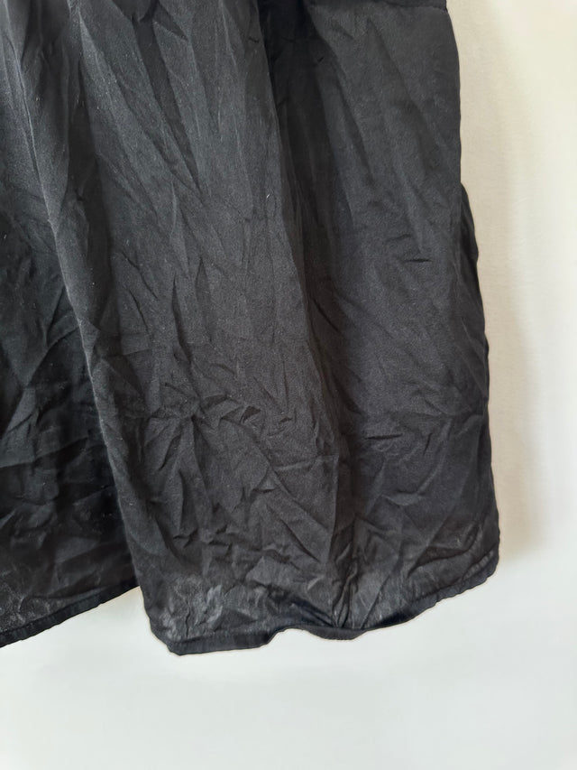 NOBODY DENIM - SILK CAMI TOP - BLACK - M-Shirts-UPTOWN VINTAGE-UPTOWN LOCAL