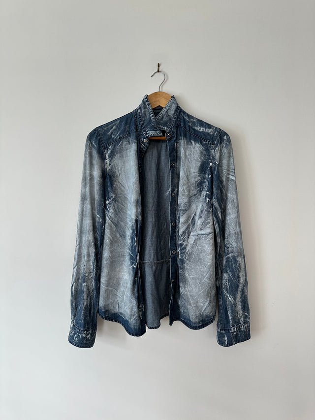 NOBODY DENIM - DENIM SHIRT - M-Shirts-UPTOWN VINTAGE-UPTOWN LOCAL