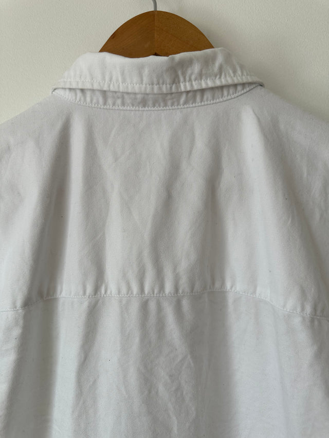VANISHING ELEPHANT - S/S OXFORD SHIRT - WHITE - 10-Shirts-UPTOWN VINTAGE-UPTOWN LOCAL