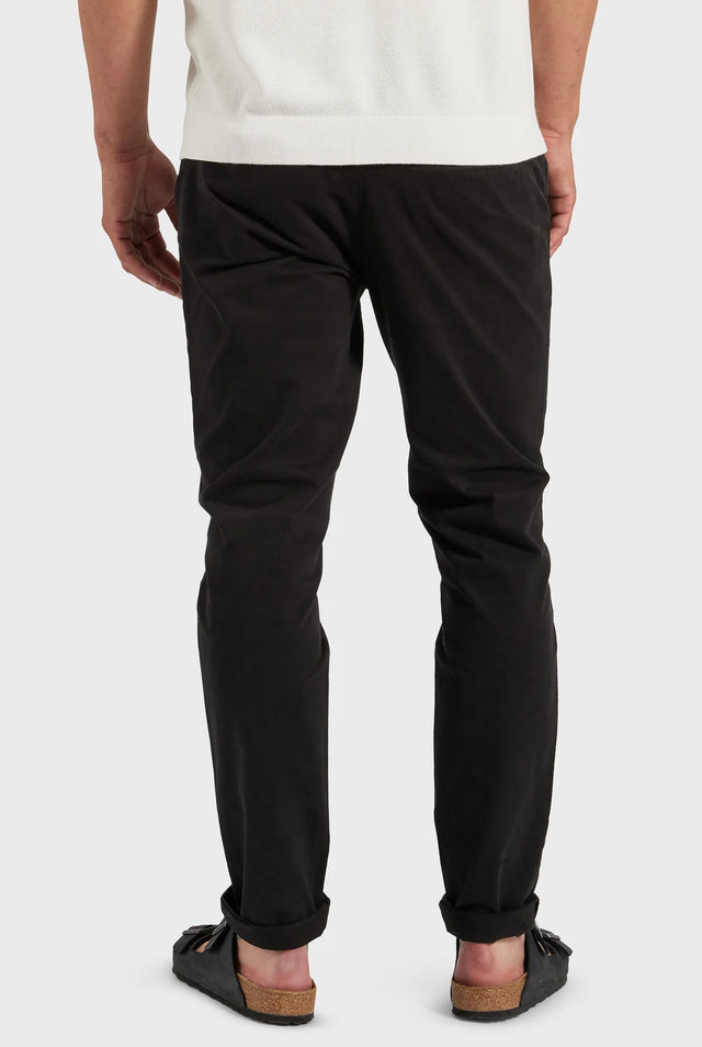 ACADEMY BRAND - Cooper Chino - Black-Pants-Academy Brand-30-UPTOWN LOCAL