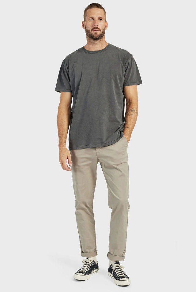 ACADEMY BRAND - Cooper Chino Dusty - Olive-Pants-Academy Brand-28-UPTOWN LOCAL