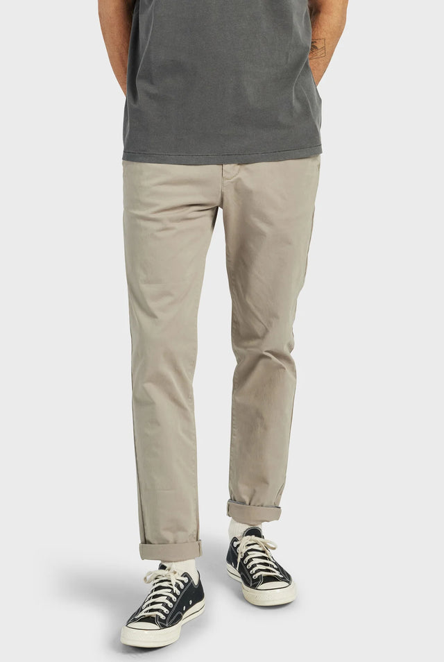 ACADEMY BRAND - Cooper Chino Dusty - Olive-Pants-Academy Brand-28-UPTOWN LOCAL