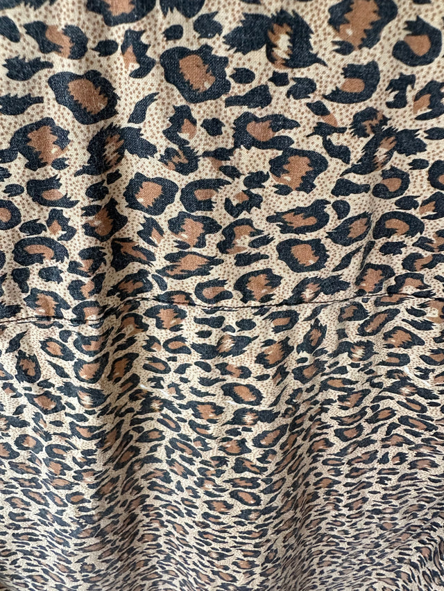 VANISHING ELEPHANT - LEOPARD PRINT SHIRT - 10-Shirts-UPTOWN VINTAGE-UPTOWN LOCAL