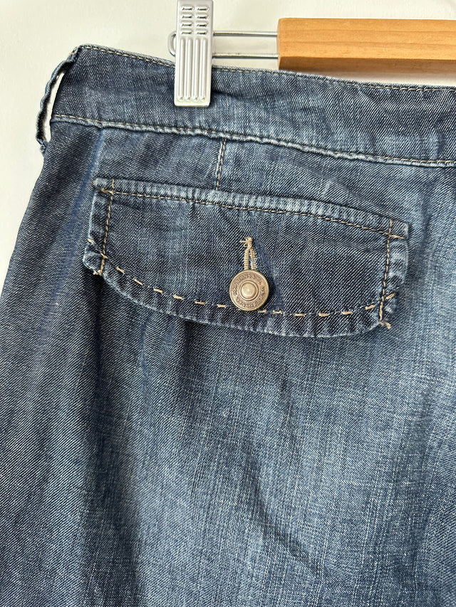 MAVI - DENIM SHORTS - WASHED BLUE - 29 / 11-Shorts-UPTOWN VINTAGE-UPTOWN LOCAL