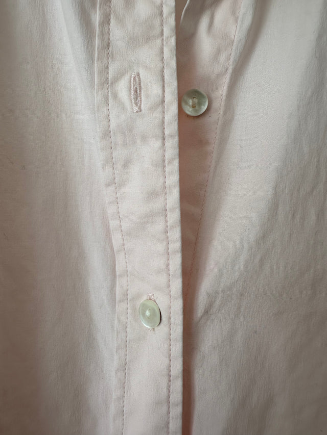 COUNTRY ROAD - 2004 VINTAGE CONTRAST COLLAR SHIRT - PINK / WHITE COLLAR - M-Shirts-UPTOWN VINTAGE-UPTOWN LOCAL