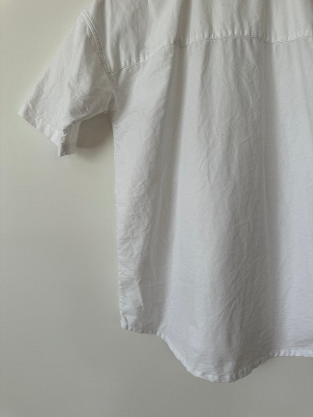 VANISHING ELEPHANT - S/S OXFORD SHIRT - WHITE - 10-Shirts-UPTOWN VINTAGE-UPTOWN LOCAL