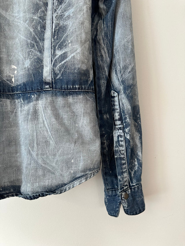 NOBODY DENIM - DENIM SHIRT - M-Shirts-UPTOWN VINTAGE-UPTOWN LOCAL