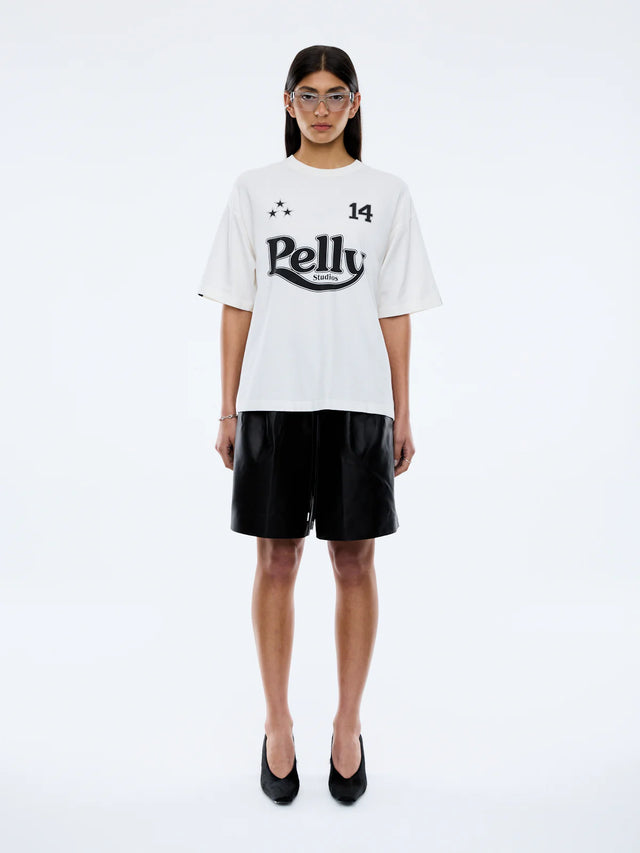 ENA PELLY - Racing Pelly Swoop - Vintage White
