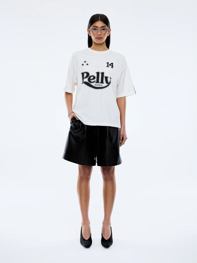 ENA PELLY - Racing Pelly Swoop - Vintage White