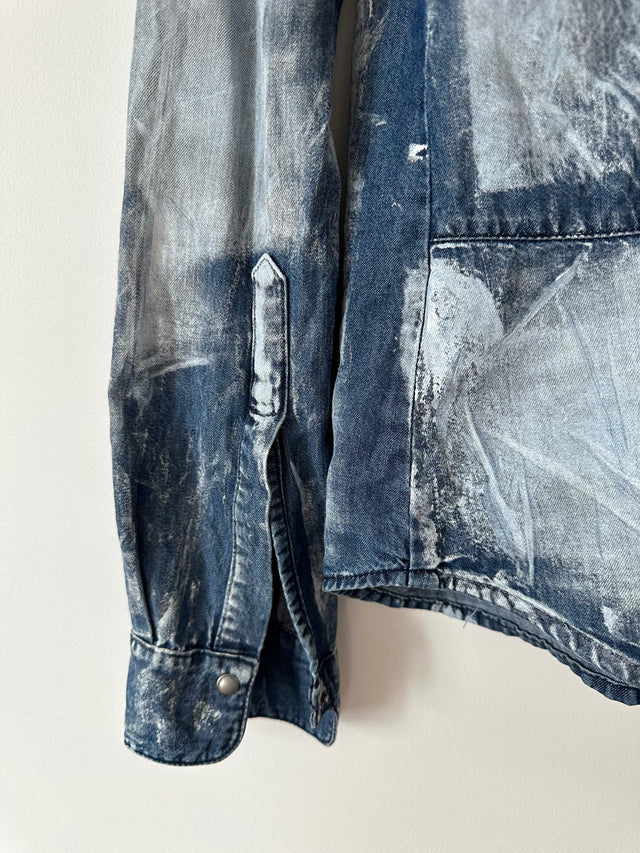 NOBODY DENIM - DENIM SHIRT - M-Shirts-UPTOWN VINTAGE-UPTOWN LOCAL