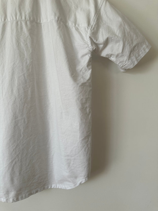 VANISHING ELEPHANT - S/S OXFORD SHIRT - WHITE - 10-Shirts-UPTOWN VINTAGE-UPTOWN LOCAL